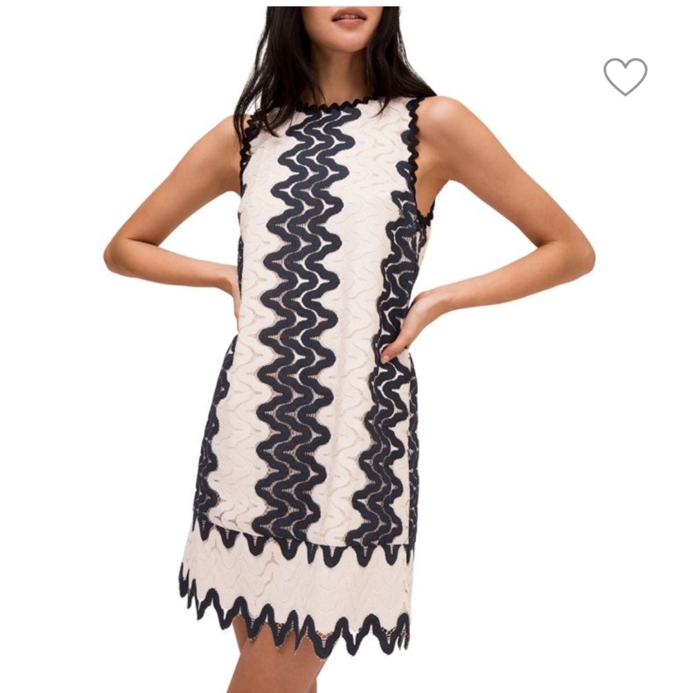 Kate Spade Sand Dune Lace Shift Dress, Size 0